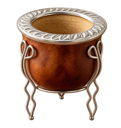 Mate criollo con pie